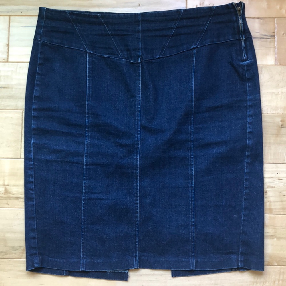 Torrid denim pencil skirt
